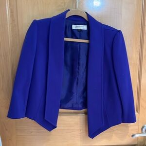 Tahari blazer 10 cropped sleeve